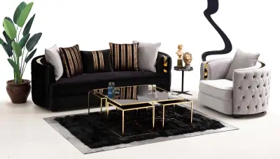 Milena Chester Sofa Set - 2