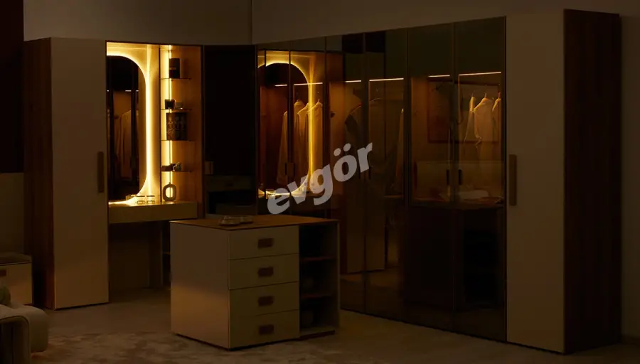 Minerva Modern Corner Wardrobe - 2