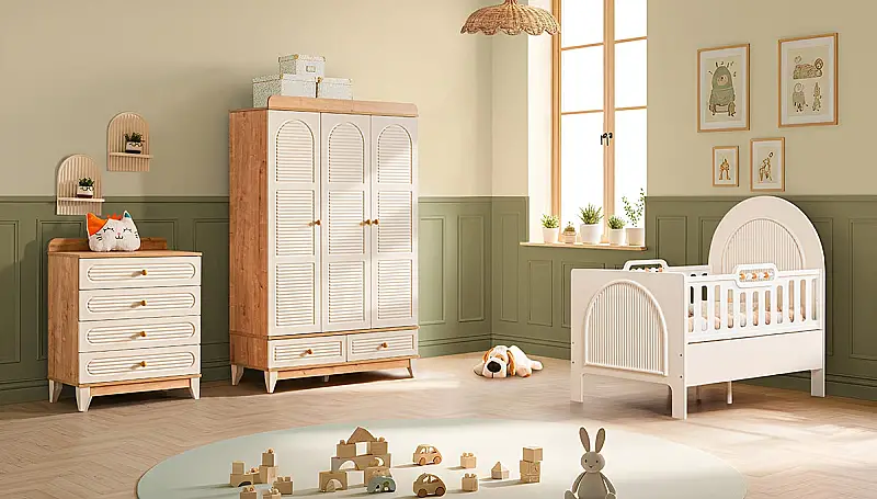 Miya Oak Baby Room