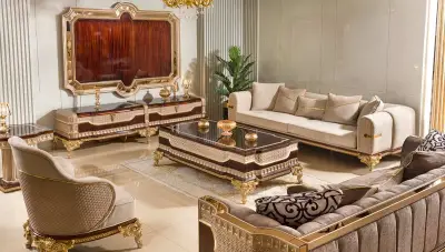 Monaco Luxury Sofa Set - 2