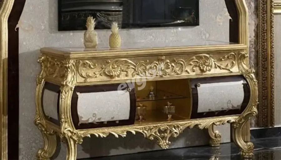 Monesa Altin Varakli TV Stand - 1