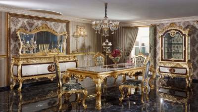 Monesa Altin Varakli Dining Room