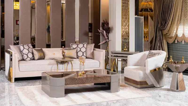 Monra Luxury Sofa Set - 1