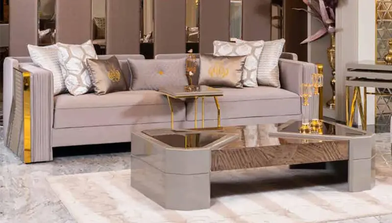 Monra Luxury Sofa Set - 4