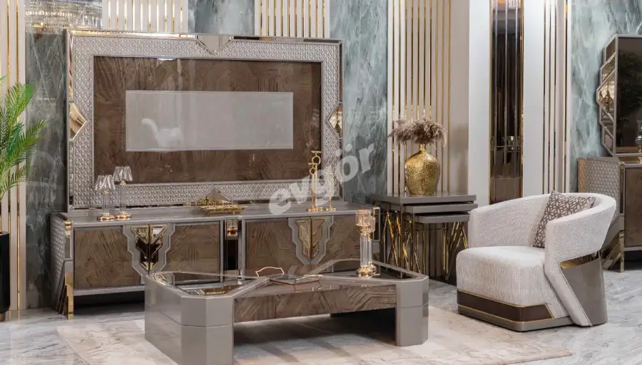 Monra Luxury Sofa Set - 7