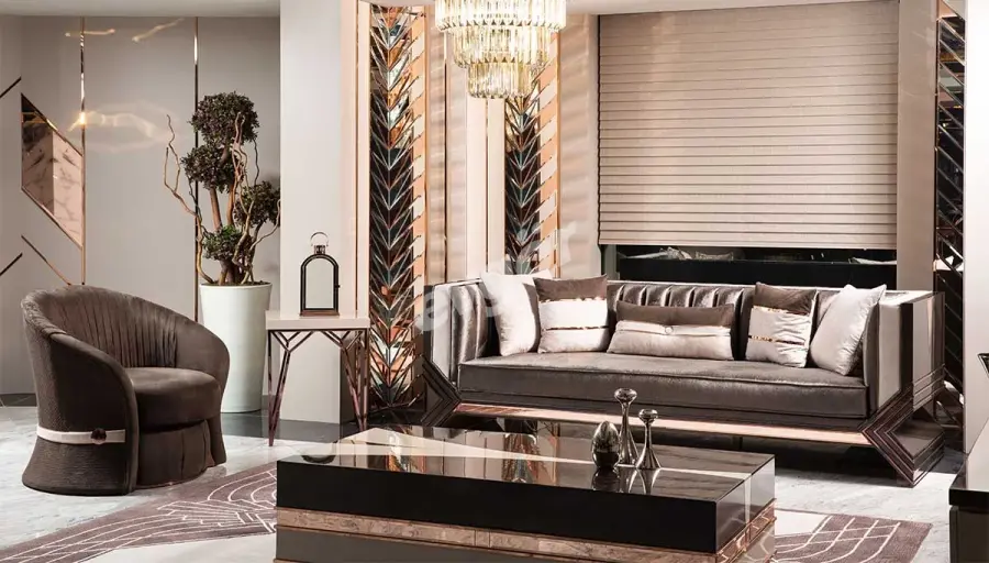 Montenegro Luxury Sofa Set - 1