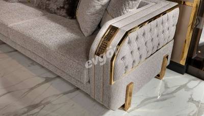 Monza Luxury Sofa Set - 4