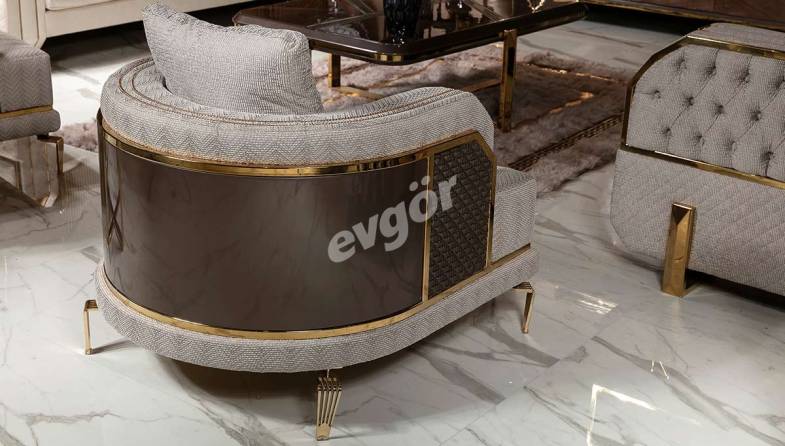 Monza Luxury Sofa Set - 6