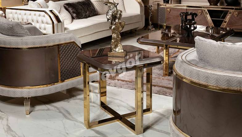 Monza Luxury Sofa Set - 9