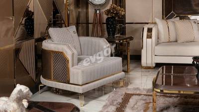 Monza Luxury Sofa Set - 5