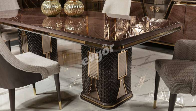 Monza Lüks Yemek Masası - 1
