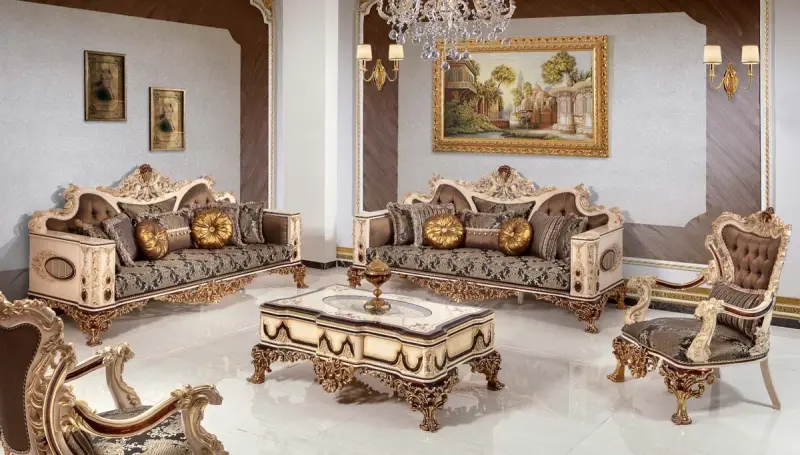 Morocco Classic Sofa Set - 1
