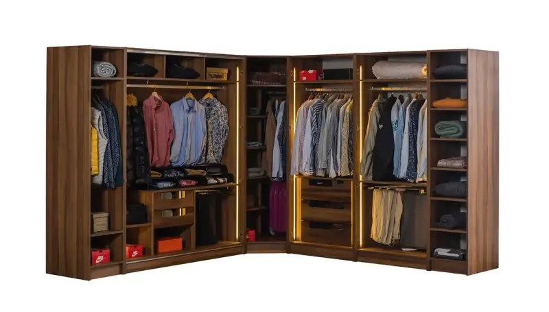Mostar Corner Wardrobe - 2