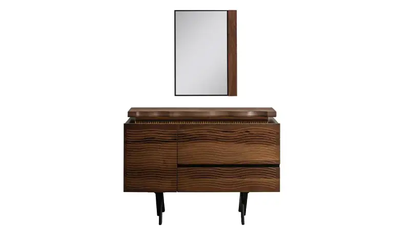 Mostar Modern Dresser and Mirror