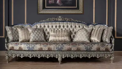 Nades Classic Sofa Set - 2