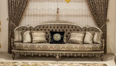 Nades Varakli Sofa Set - 5