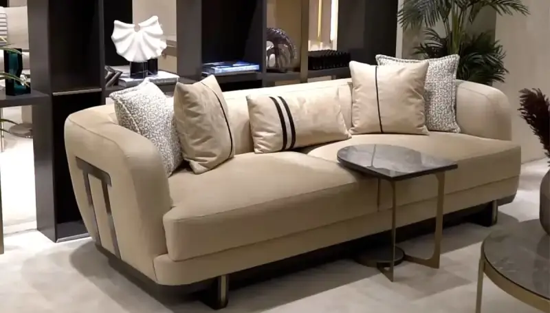 Nadia Modern Three Seat Sofa