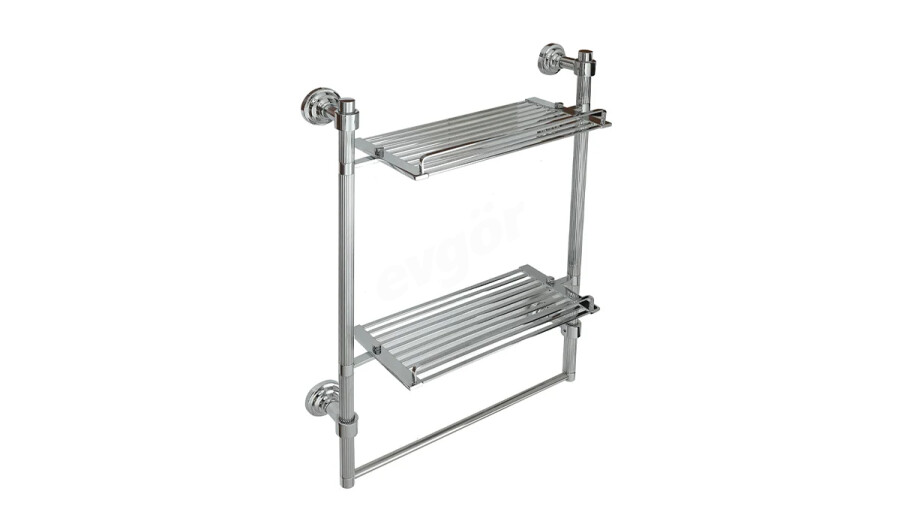 Narcis Chrome Havlu Bar Metal Raf
