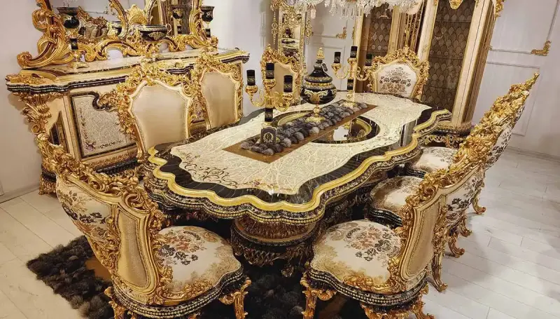 Nazende Klasik Yemek Odası - 4