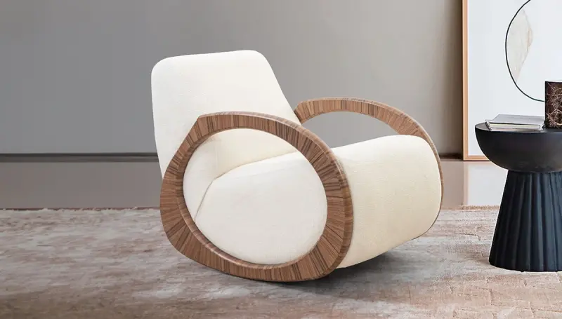 Neon Beyaz Sallanan Berjer - 1