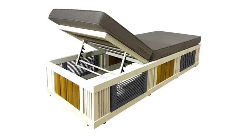 Neva Garden Lounger - 2