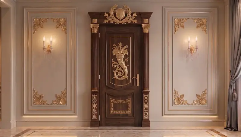 Nida Classic Crowned Decorative Door - 4