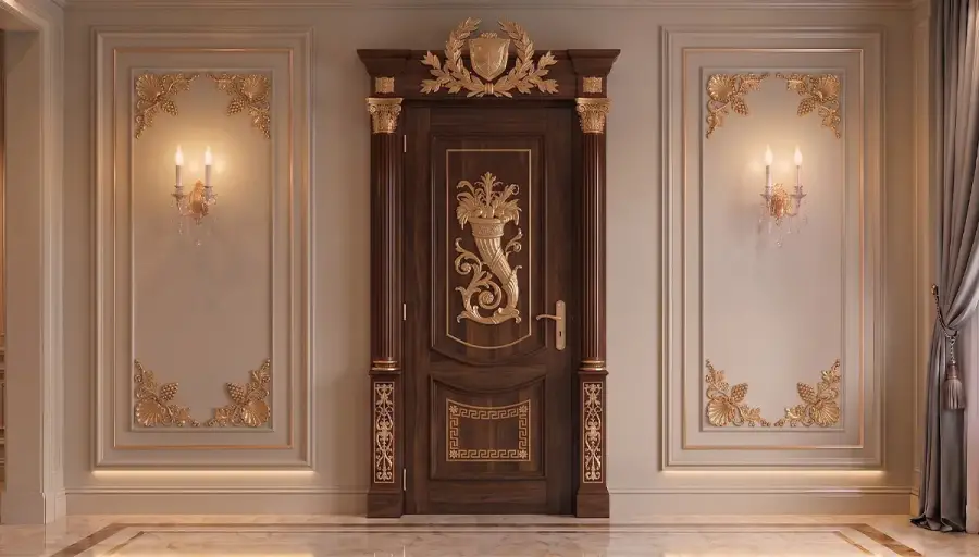 Nida Classic Crowned Decorative Door - 4