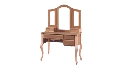 Niran Lukens Makeup Desk