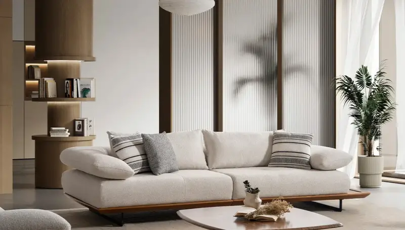 Noris Modern Four Seater Sofa