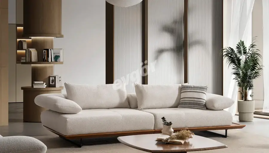 Noris Modern Four Seater Sofa - 2