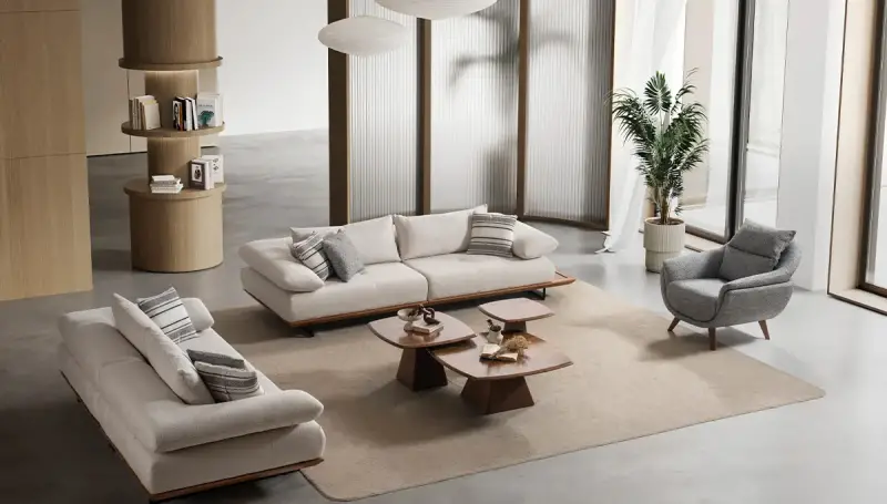 Noris Modern Sofa Set - 1