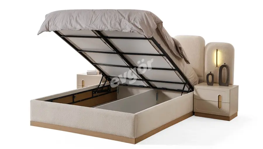 Novara Modern Bazalı Karyola - 1