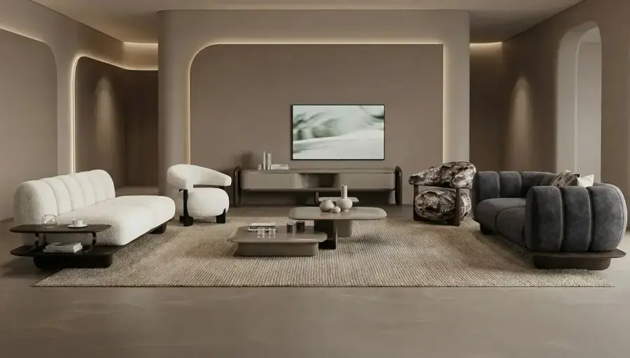 Oyan Modern Sofa Set - 1