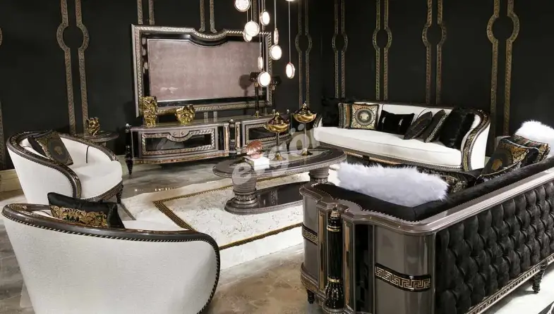 Pablo Lüks Üçlü Koltuk - 2