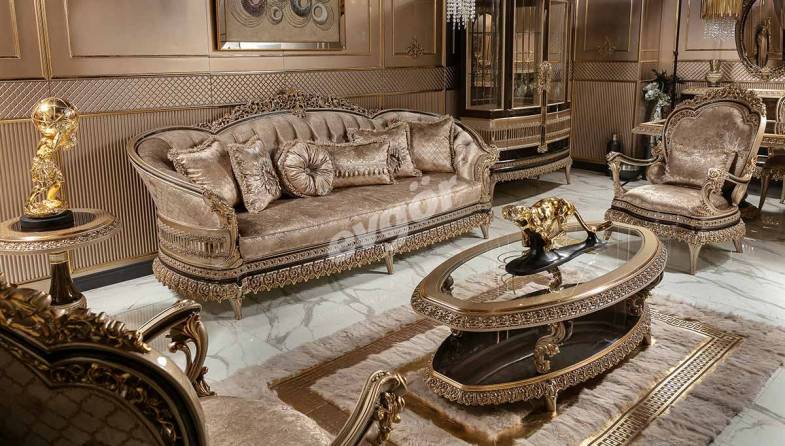 Padisah Classic Sofa Set - 1