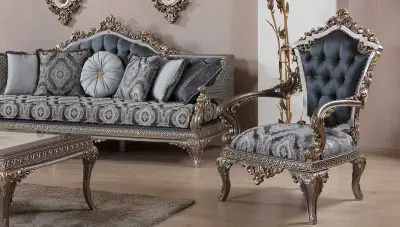 Palermo Classic Sofa Set - 7