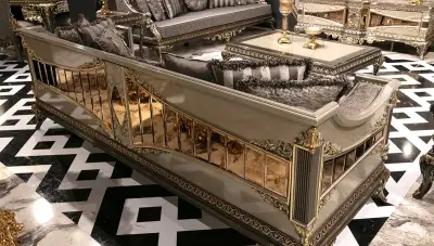 Palermo Luxury Sofa Set - 4