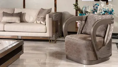 Palmira Luxury Sofa Set - 5