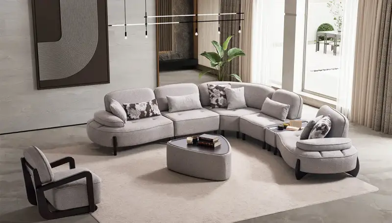 Palmiye Modern Corner Set