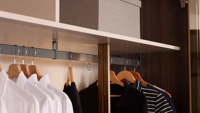 Parina Modern Corner Wardrobe - 3