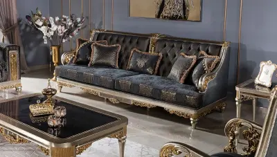Paris Luxury Sofa Set - 3