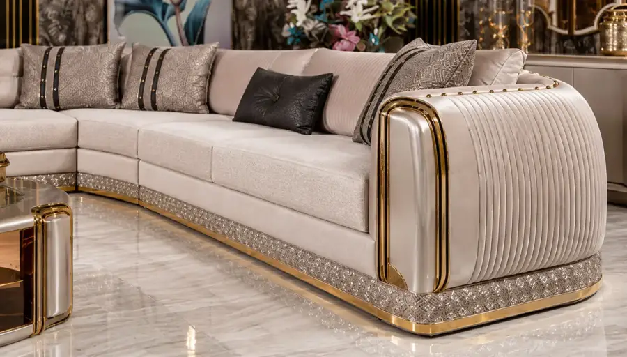 Parma Luxury Corner Sofa Set - 2