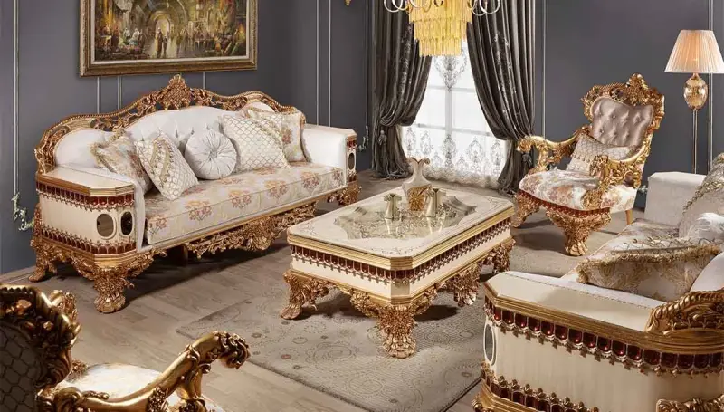 Pataya Classic Sofa Set - 1