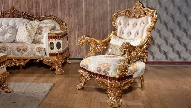 Pataya Classic Sofa Set - 4