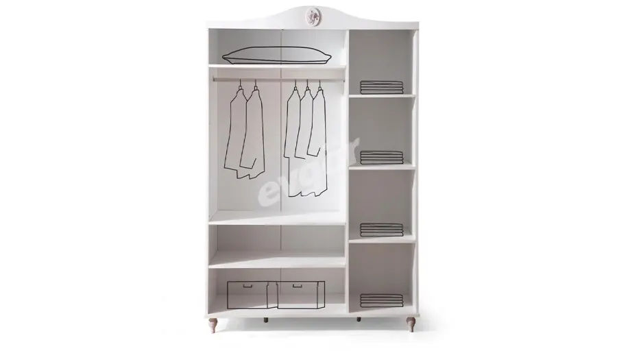 Peri Üç Kapılı Dolap - 2