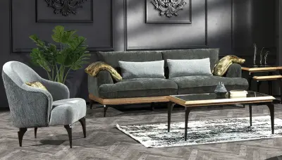 Pirate Modern Sofa Set - 4