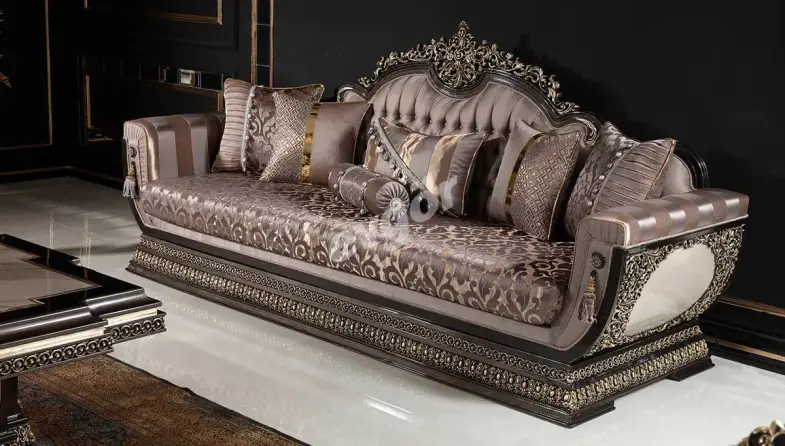 Piraye Klasik Üçlü Koltuk - 1