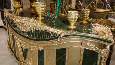 Prenses Green Classic Dining Room - 9