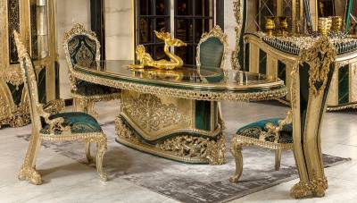 Prenses Green Classic Dining Room - 2