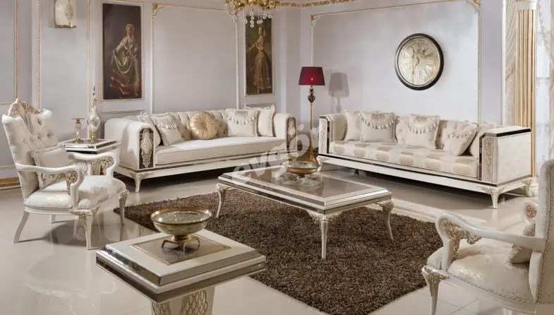 Rabesa Classic Sofa Set - 1